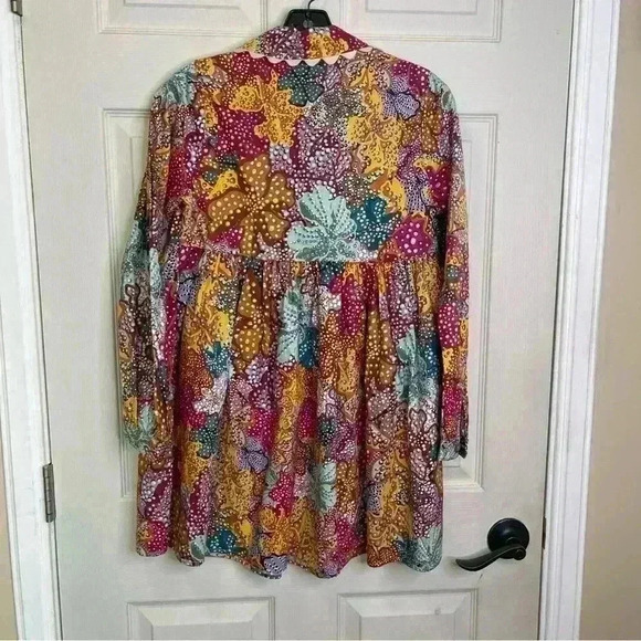 Kika Vargas x Target Anemone Floral Mini Dress Sz XXS - Picture 10 of 10